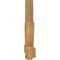 Ekena Millwork Kennewick Rough Sawn Timber Gable Bracket, Western Red Cedar, 60"W x 27"H x 4"D x 4"F, 11/12 Pitch GBW060X27X0404KEN00RWR - alternate 5